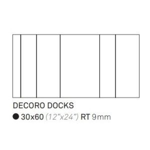 ELEMENTS DESIGN WHITE DECORO DOCKS 30X60 ASS - KEOPE 5MA0 CERAMICHE KEOPE - 1