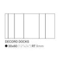 MOOV IVORY DECORO DOCKS 30X60  ASS - KEOPE Y81M CERAMICHE KEOPE - 1