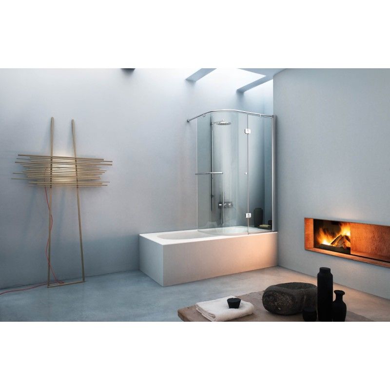 TANKS Box Folding shower wall for VISMARA VETRO bathtub VISMARA VETRO - 1