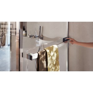 RADIANTE VISMARA GLASS Cabine de douche chauffante fixe