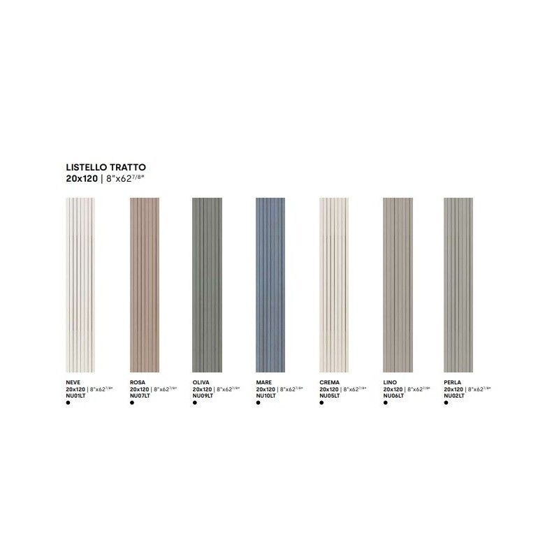 DECORA CREMA LISTELLO TRATTO 6MM 120X20- IMPRONTA NU05LT IMPRONTA - 1