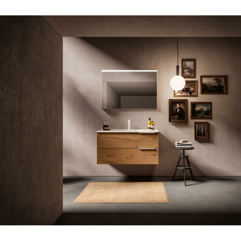 Uniq 08 Bathroom Cabinet 961 Nativo Cotto GbGroup