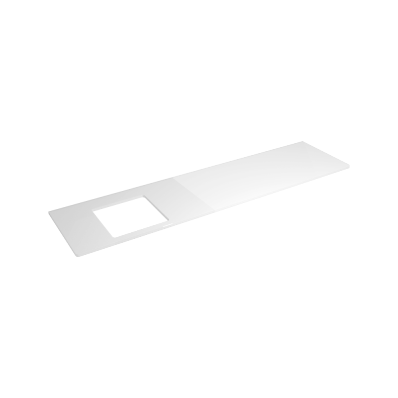 FLY TOP EN CRISTAL PEINT EXTRA CLAIR POUR MINILAVABO SOUS COMPTOIR FLAMINIA CERAMICA FLAMINIA - 2