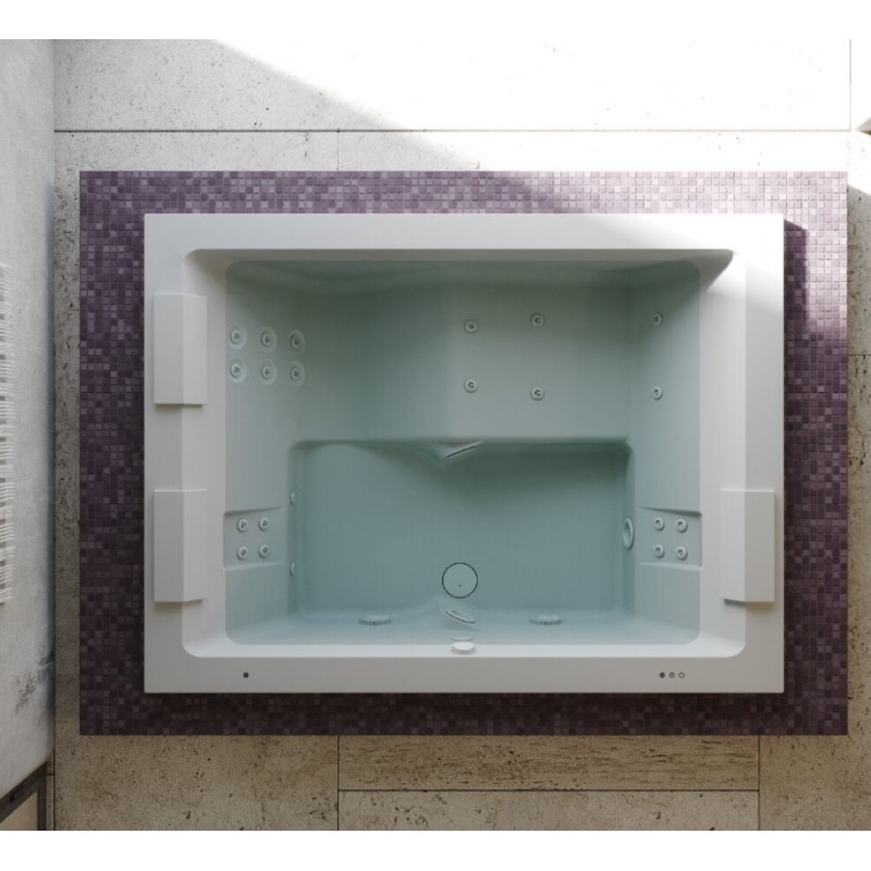 Sharp Extra Hydromassagewanne 200x150 h65cm Jacuzzi