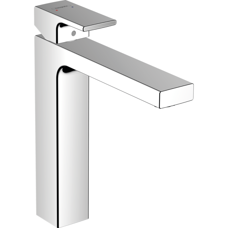 VERNIS SHAPE Single lever basin mixer 190 with Hansgrohe tie rod HANSGROHE - 1