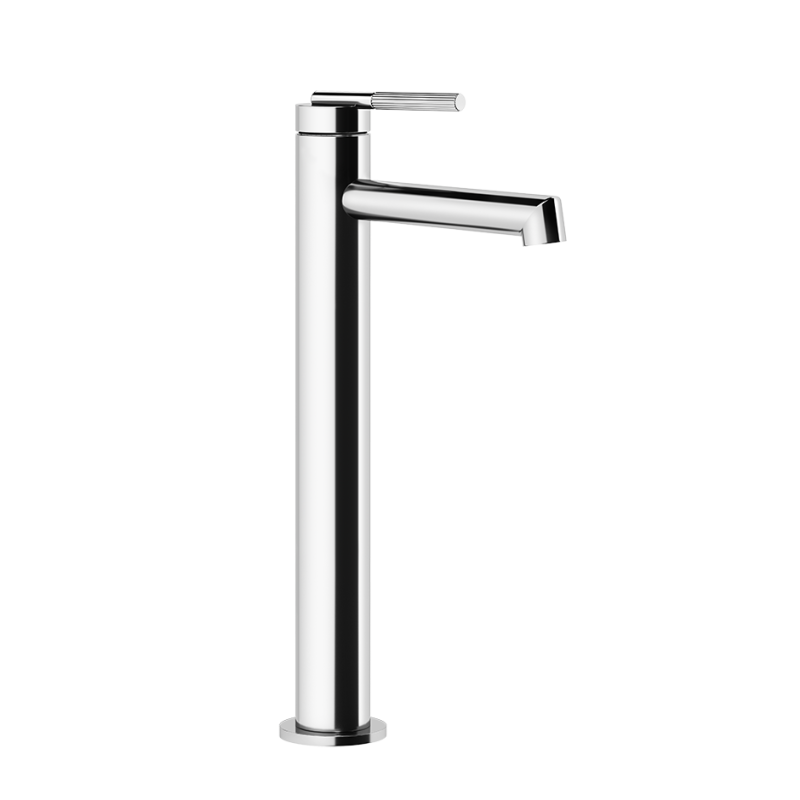 GEAR High basin mixer with short spout without waste with GESSI connection hoses GESSI SPA  - 2