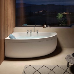 Aquasoul Offset Bain a remous 150x100 h57cm SX-DX Jacuzzi
