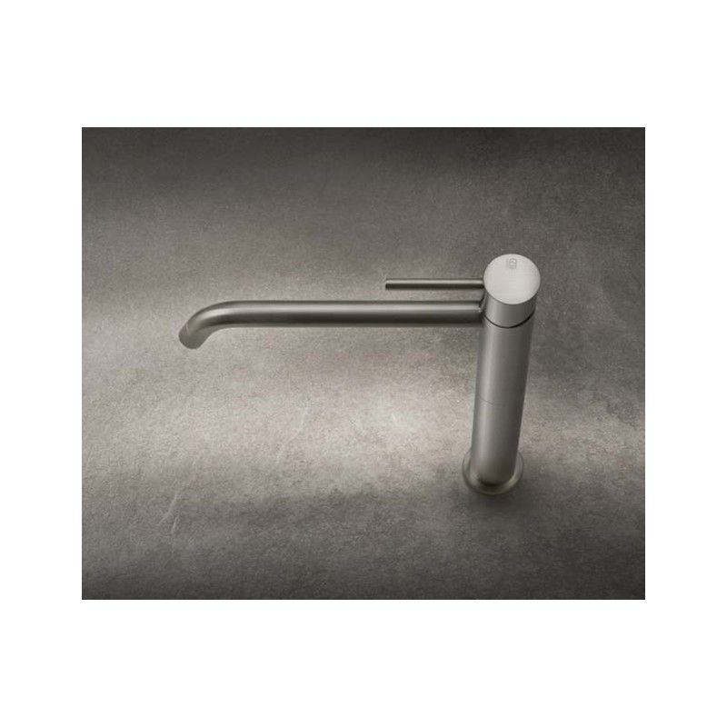 FLESSA High basin mixer with long spout and drain with GESSI connection hoses GESSI SPA  - 2