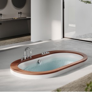Opalia Wood Vasca Idromassaggio 190x110 h63cm Jacuzzi