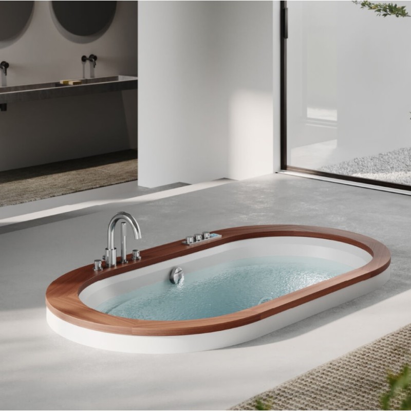 Opalia Wood Bain a remous 190x110 h63cm Jacuzzi
