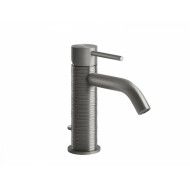 TRAME Basin mixer without waste with GESSI connection hoses GESSI SPA  - 2