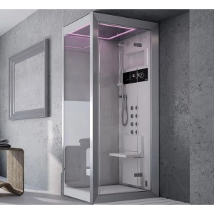 Frame 120 Cabine de douche multifonction 120x80 h224cm SX-DX Jacuzzi