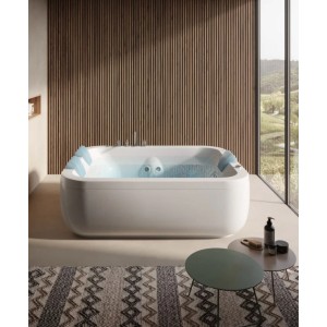 Aquasoul Extra Hydromassagewanne 190x150 h60cm Jacuzzi