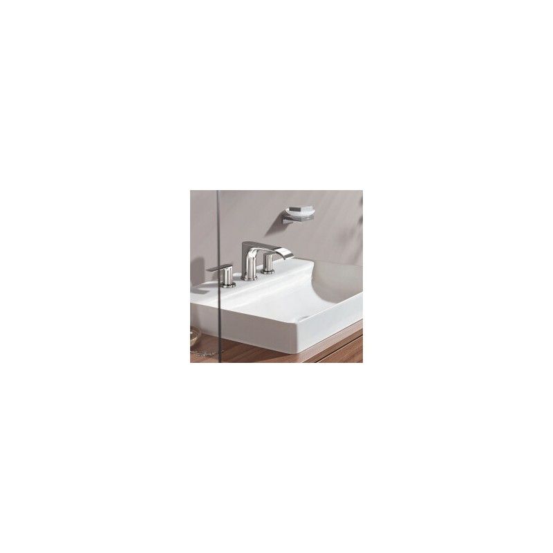 VIVENIS 3-hole basin mixer 90 with Hansgrohe tie rod HANSGROHE - 1