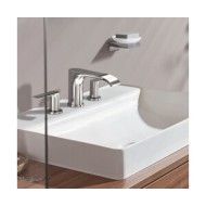 VIVENIS 3-hole basin mixer 90 with Hansgrohe tie rod HANSGROHE - 1