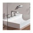 VIVENIS 3-hole basin mixer 90 with Hansgrohe tie rod HANSGROHE - 1