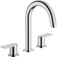 VERNIS SHAPE 3-hole mixer with Hansgrohe tie rod HANSGROHE - 1