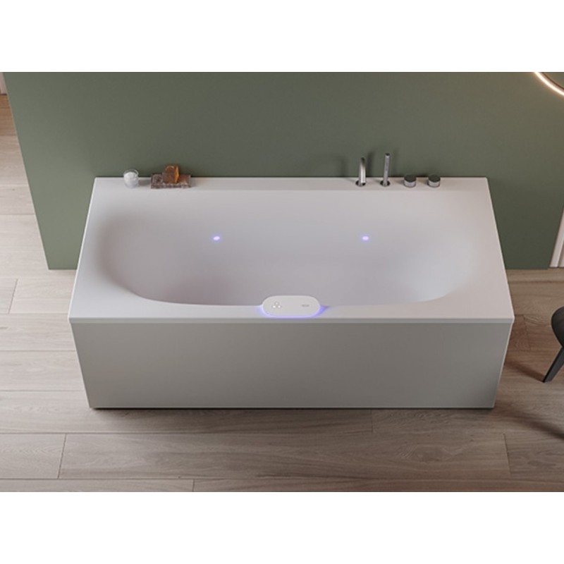 Baignoire Balnéo Arga 180x90 h60cm Version Jacuzzi Simple