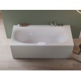 Arga Whirlpool Bathtub 180x90 h60cm Single Jacuzzi Version