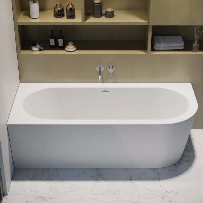 Silba Baignoire 178x78 h59cm Jacuzzi Coin Gauche