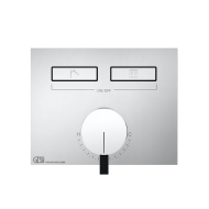 HI-FI Mixer Parti esterne per miscelatore Monocomando a due funzioni simultanee, con pulsanti ON-OFF GESSI GESSI SPA  - 2