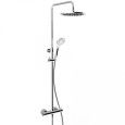 SHOWER COLUMN Colonna doccia termostatica a parete,deviatore,soffione Ø250,flessibile 1,5m e doccetta GESSI GESSI SPA  - 2