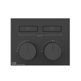 HI-FI Compact Parties extérieures pour mitigeur thermostatique à deux fonctions simultanées, avec boutons GESSI ON-OFF GESSI SPA
