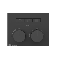 HI-FI Compact Parties externes pour mitigeur thermostatique à trois fonctions simultanées, avec boutons GESSI ON-OFF GESSI SPA  