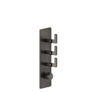 INCISO WELLNESS Partie extérieure Mitigeur thermostatique mural haut débit 3 sorties GESSI indépendantes GESSI SPA  - 2