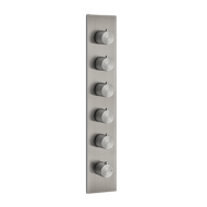 GESSI316 WELLNESS Parte esterna Miscelatore termostatico alta portata a parete 5 uscite indipendenti GESSI GESSI SPA  - 2