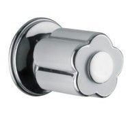 FLEUR NOIR Umsteller  4 Wege (2 Eingänge 2 Ausgänge) Chrome  Bongio 12525 BONGIO RUBINETTERIE  - 1