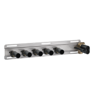 Étagère HI-FI Pièce d'encastrement pour mitigeur thermostatique à étagère cinq fonctions, avec raccords 1/2" GESSI GESSI SPA  - 