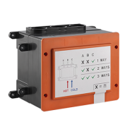 HI-FI Mixer Built-in part for single-lever mixer, with 1/2 "GESSI connections GESSI SPA  - 1