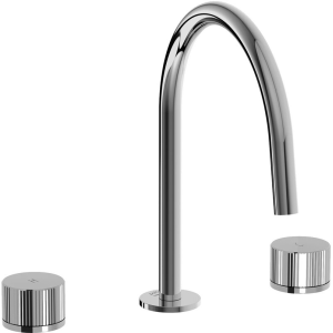 JO  Batteria 3 fori  Lavabo con bocca fissa  Cromo -  Paffoni JO 053 CR RUBINETTERIA PAFFONI - 1