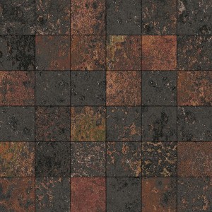 CORTEN GRAPHITE NAT MOSAIK 5X5 29,75X29,75/ - APARICI APARICI CERAMICA - 1