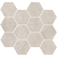 LITHOPS IVORY NAT MOSAIK HEX 30X28 - APARICI APARICI CERAMICA - 1