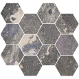 LITHOPS LIPAN STAMP NAT MOSAIK HEX 30X28 - APARICI APARICI CERAMICA - 1