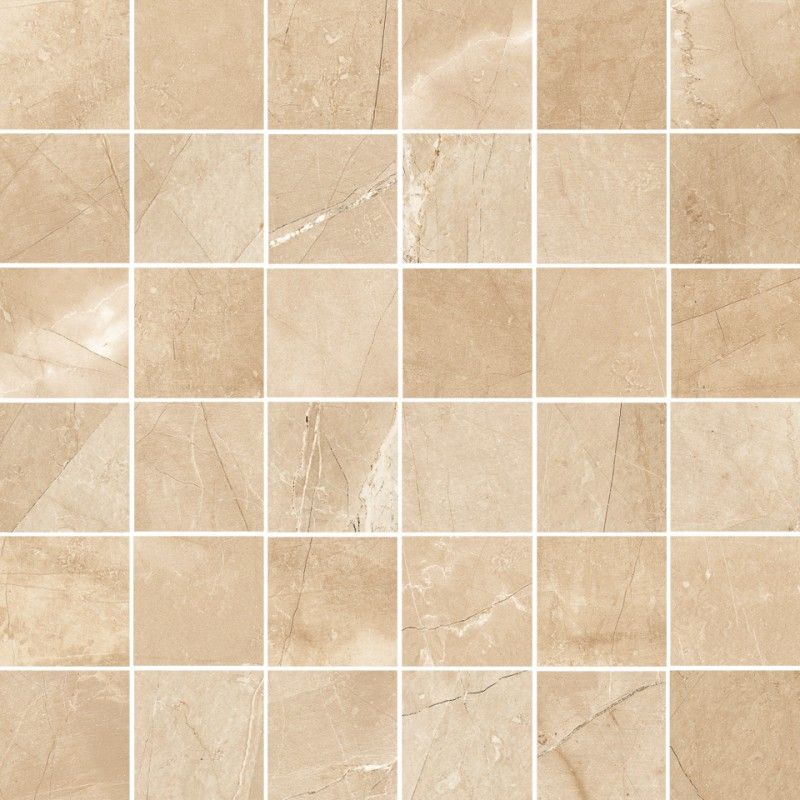 Pulpis Mosaic 4,7x4,7 Beige Naturale Decor 30x30 - CERDOMUS 73724 CERDOMUS - 1