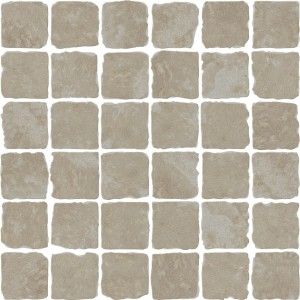 Pietra d'Assisi Mosaico 4,7x4,7 Bianco Spaccatella DECORI 30x30 - CERDOMUS 69193 CERDOMUS - 1
