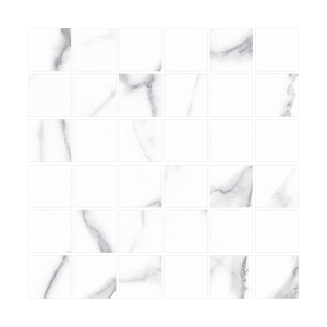 Statuario Bianco Mosaico 4,7x4,7 Bianco Levigato DECORI 30x30 - CERDOMUS 72800 CERDOMUS - 1