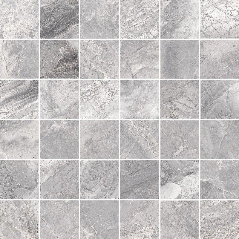 Supreme Mosaico 4,7x4,7 Silver Levigato DECORI 30x30 - CERDOMUS 75537 CERDOMUS - 1