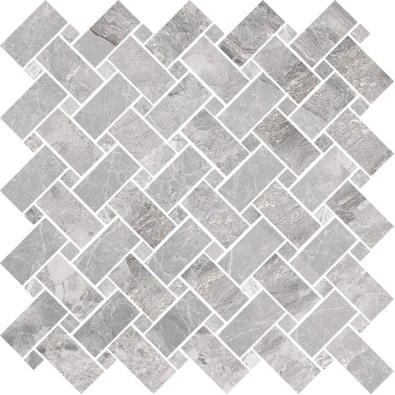 Supreme Mosaik Kadi Silver Poliert Dekor 30x30 - CERDOMUS 78083 CERDOMUS - 1