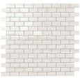 Marvel Bianco D. Mosaico Lapp. Burattato 29,8X29,8cm AS31 Atlas Concorde CERAMICHE ATLAS CONCORDE - 1