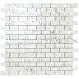 Marvel Carrara P. Mosaico Lapp. Burattato 29,8X29,8cm AS34 Atlas Concorde CERAMICHE ATLAS CONCORDE - 1