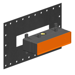 RETTANGOLO K Einbauteil-2-Wege-Mischer GESSI