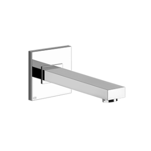 RETTANGOLO K Wall-mounted bathtub spout. To be completed with GESSI remote control