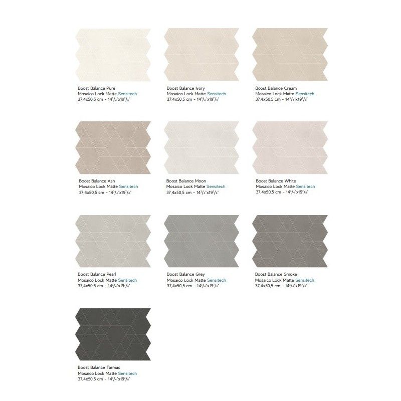 BOOST BALANCE SMOKE LOCK 37,4X50,5 - ATLAS CONCORDE AJX8 CERAMICHE ATLAS CONCORDE - 1