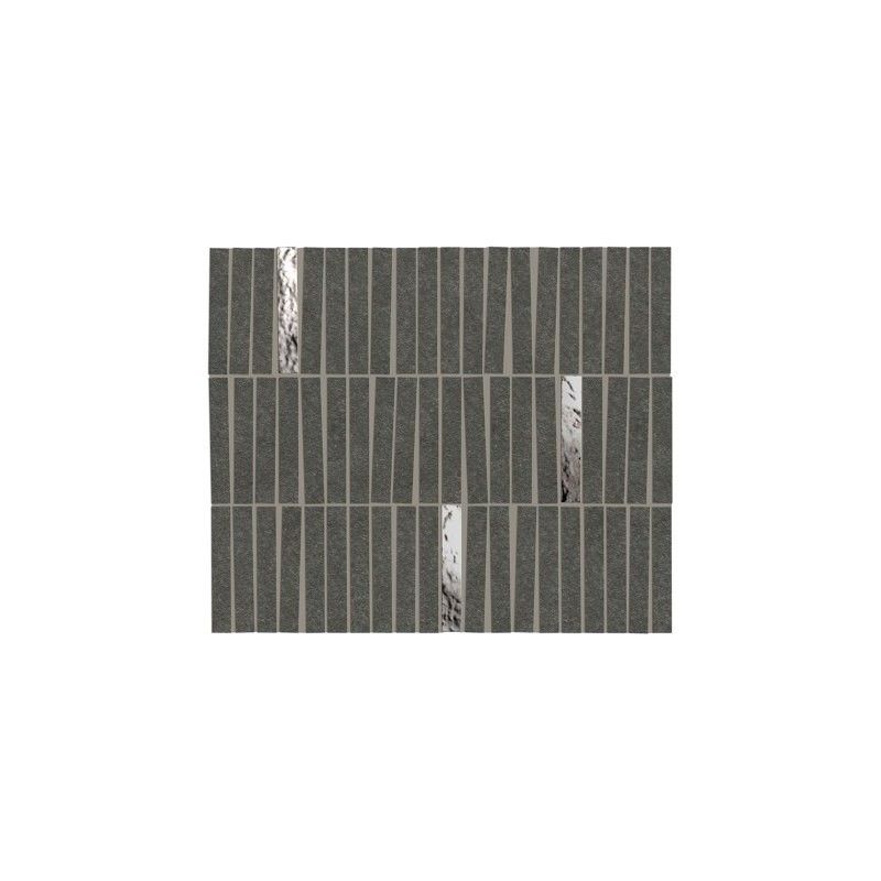 BOOST MINERAL TARMAC MOSAICO DOMINO LUX 35X29,2 - ATLAS CONCORDE AIHK CERAMICHE ATLAS CONCORDE - 1