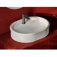 Basin portant Blanc brillant BRERA 60x45 h15,5 Artceram ARTCERAM - 4