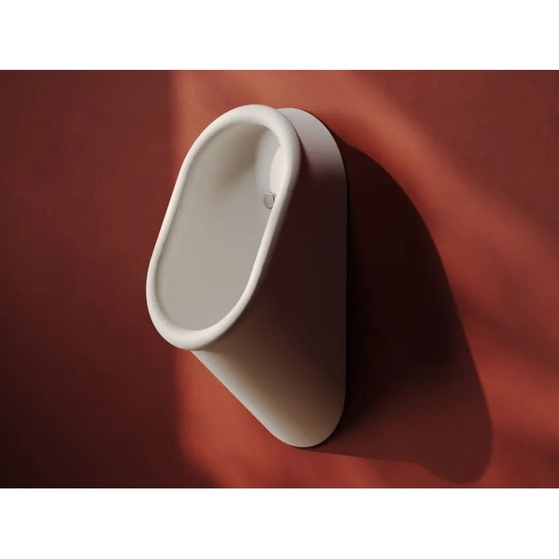 Urinal in glänzendem Weiß BABILA 33 x 30 h 64 Artceram ARTCERAM - 1